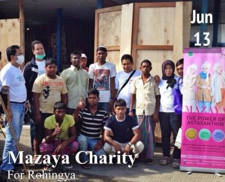 Bantuan untuk Pengungsi Rohingya Juni 2015